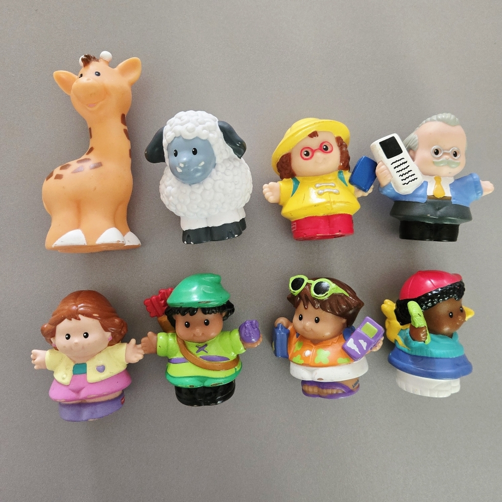Fisher Price Little People Lot Of 8 Mostly Y2K Vintage